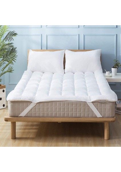 Pofuduk 1000 Gr, Dört Köşe Lastikli Uyku Pedi,boyun,kalça Ağrıları Olan Kişiler Için ,2 Adet Yastık Kılıfı Hediyeli. fiyatları