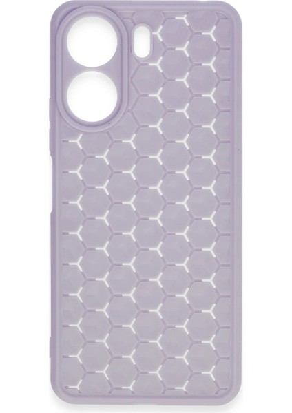 Newface Xiaomi Redmi 13C Kılıf Petek Silikon Kapak - Lila fiyatları