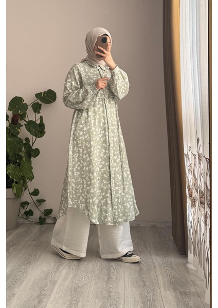 Cool Müslin Takım- Çağla Desen