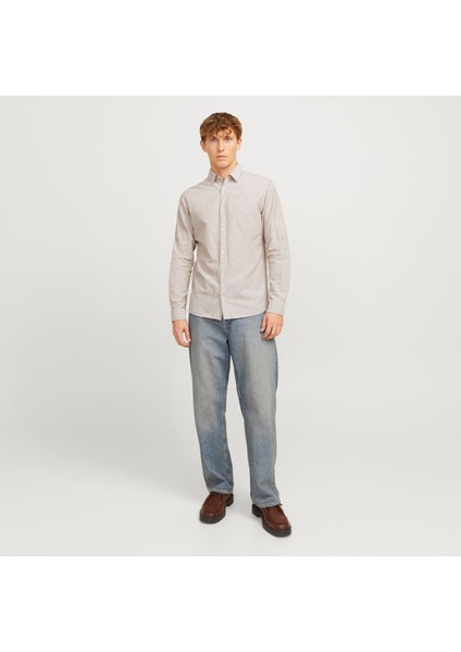 Slim Kalip Keten Karisimli Gömlek fiyatları