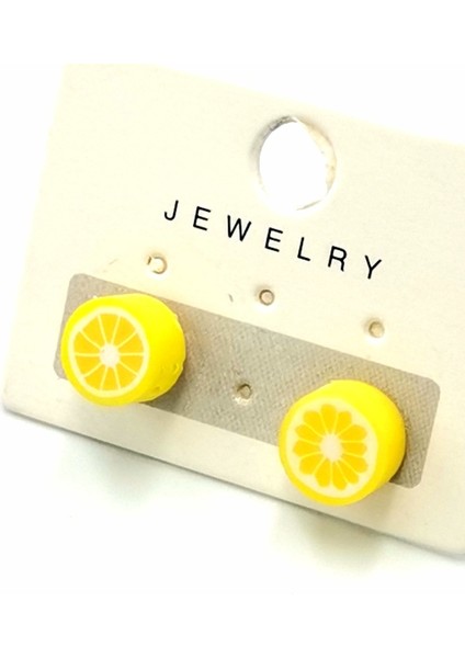 Renkli Kararmaz Papatya Figürlü Lüks Küpe