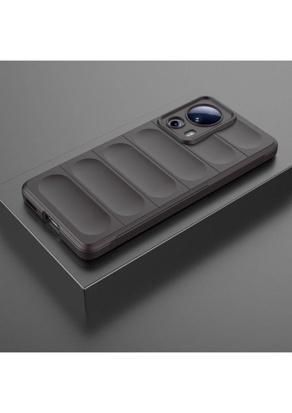 Newface Xiaomi Mi 13 Lite Kılıf Optimum Silikon - Siyah modelleri