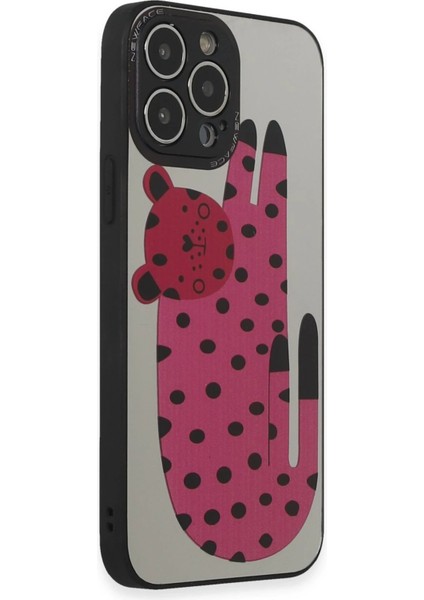 Newface iPhone 13 Pro Max Kılıf Mirror Desenli Kapak - Mirror - 12