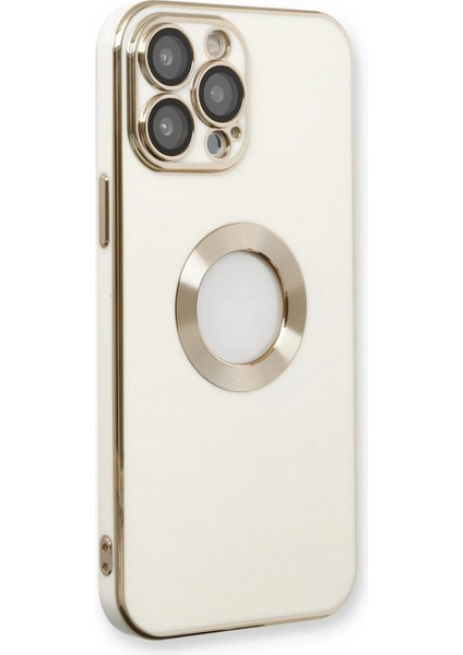 Newface iPhone 13 Pro Kılıf Store Silikon - Beyaz