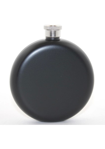 Paslanmaz Çelik Yuvarlak 5 Oz Tekli Matara ALK2678