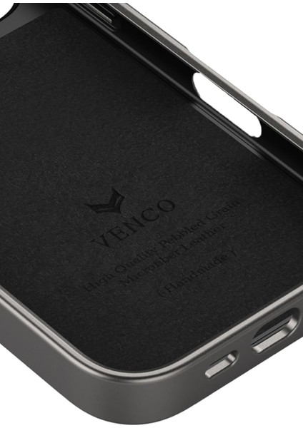 Venco iPhone 16 Pro Max Brand Kapak - Gümüş
