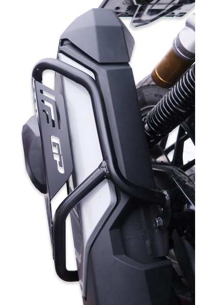 Honda Adv 350 2025 Uyumlu Egzoz Koruma Demiri Siyah fırsatları