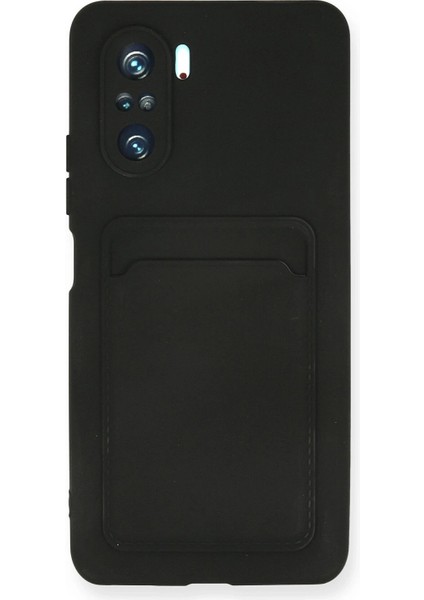 Newface Xiaomi Mi 11I Kılıf Kelvin Kartvizitli Silikon - Siyah
