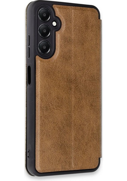 Newface Samsung Galaxy A25 5g Kılıf Flip Cover - Taba