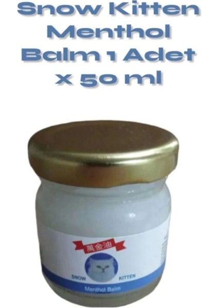 Menthol Aromalı Bakım Kremi 50 ml x 1 Adet