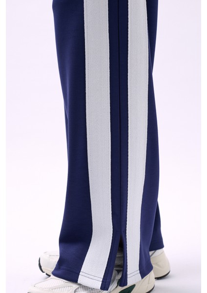 Yan Şeritli Lacivert Eşofman Altı fırsatları