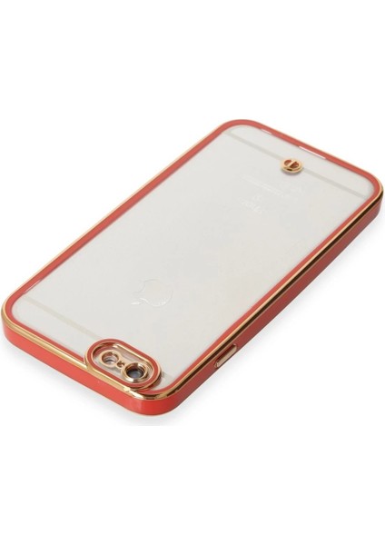 Newface iPhone 6 Kılıf Liva Lens Silikon - Kırmızı modelleri