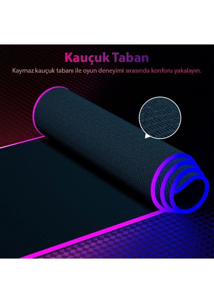PM-25114 Xl Rgb Gaming Mouse Pad 14 Modlu fırsatları