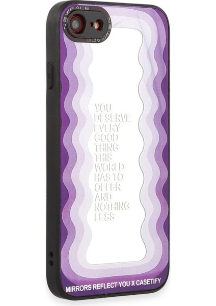 Newface iPhone 7 Kılıf Mirror Desenli Kapak - Mirror - 5