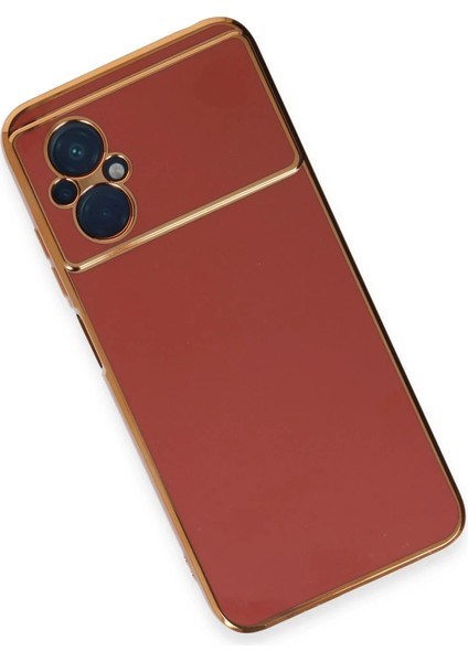 Newface Xiaomi Poco M5 Kılıf Volet Silikon - Kırmızı modelleri