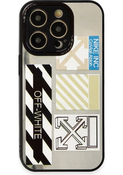 Newface iPhone 12 Pro Max Kılıf Mirror Desenli Kapak - Mirror - 6