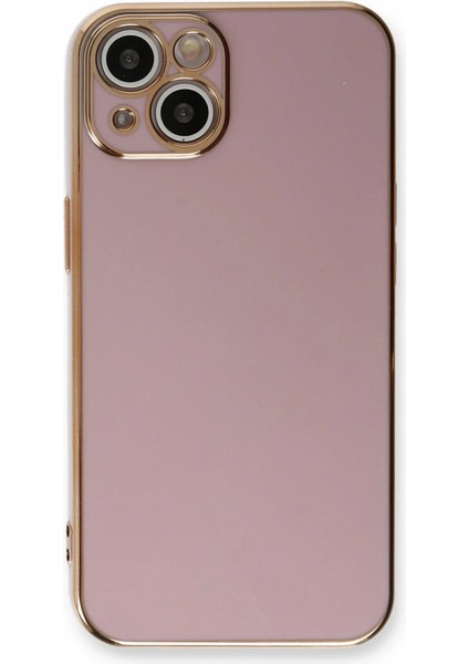 Newface iPhone 13 Kılıf Volet Silikon - Mor