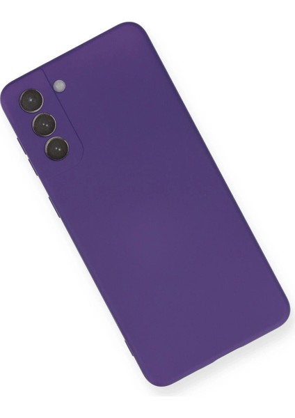Newface Samsung Galaxy S21 Plus Kılıf Nano Içi Kadife Silikon - Mor modelleri