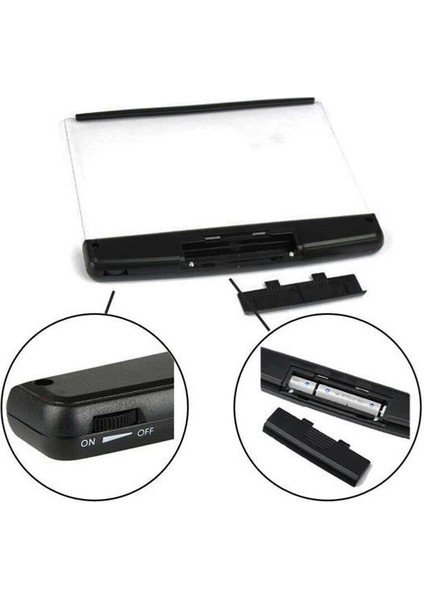 Kitap Arası Okuma Işığı LED Panel Kitap Okuma Lambası
