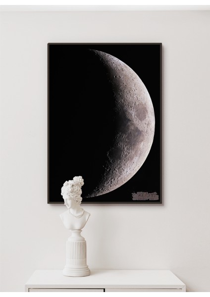 Metal Çerçeveli Gerçek Camlı Tablo - Dijital Baskı - Gecenin Işığı fiyatları