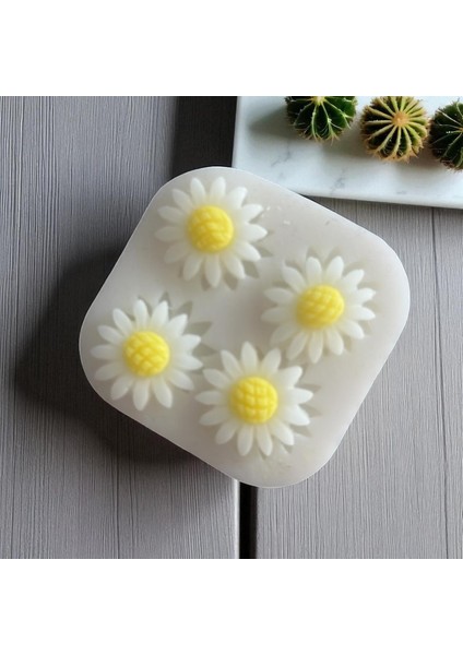 4 Lü Papatya Silikon Kalıp fiyatları