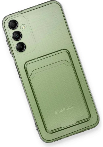 Newface Samsung Galaxy A15 4g Kılıf Kart Şeffaf Silikon - Şeffaf modelleri