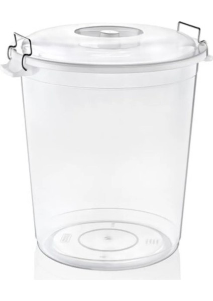 Plus Şeffaf Bakliyat Kovası 50 Litre