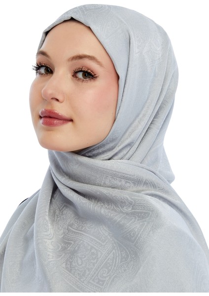 Monogram Etnik Desen Şal - Gri fiyatları