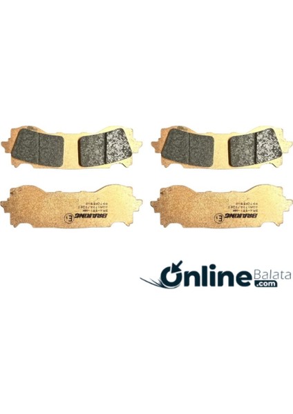 Honda GL1800 Goldwıng 18-20 Braking Sinterli Ön Fren Balata 2 Takım OB99755