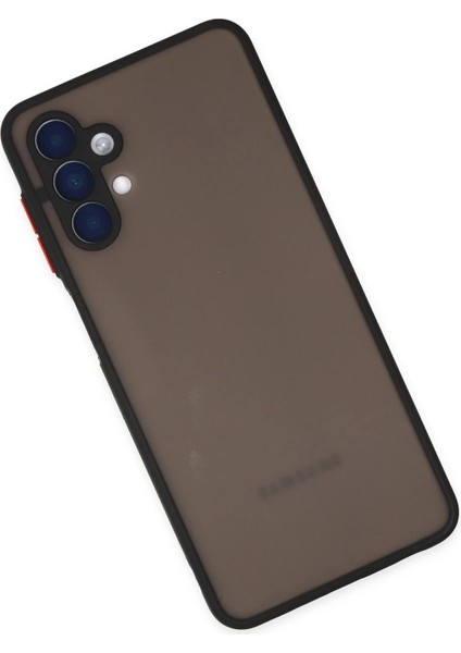 Newface Samsung Galaxy A04S Kılıf Montreal Silikon Kapak - Siyah