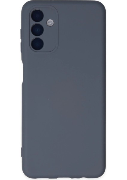 Newface Samsung Galaxy A04S Kılıf Nano Içi Kadife Silikon - Gri