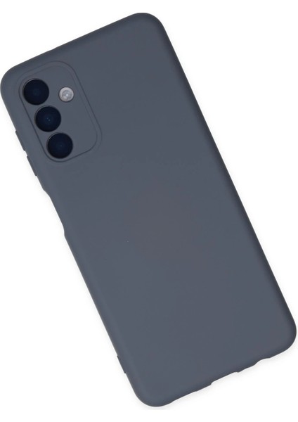 Newface Samsung Galaxy A04S Kılıf Nano Içi Kadife Silikon - Gri modelleri