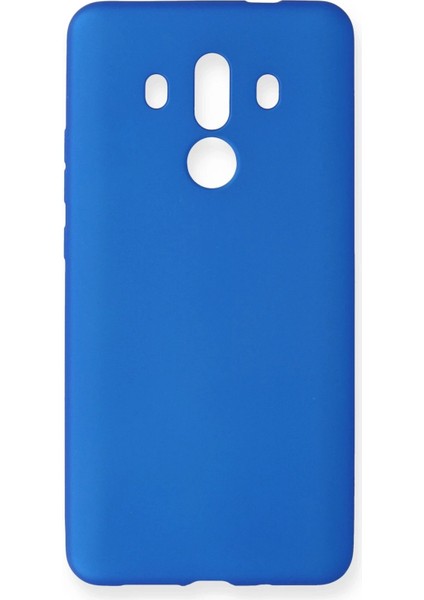 Newface Huawei Mate 10 Pro Kılıf First Silikon - Mavi