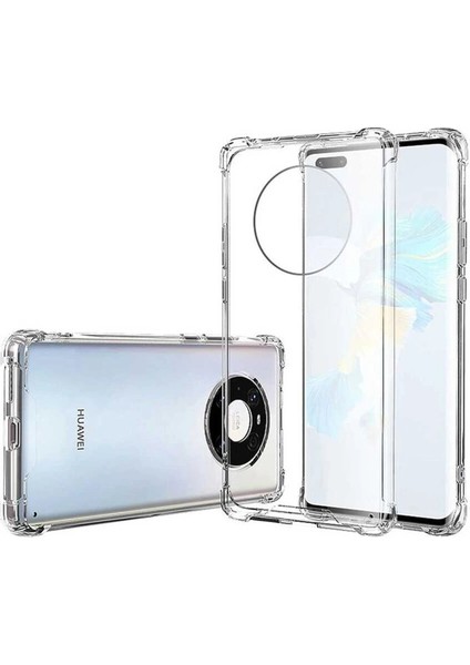 Newface Huawei Mate 40 Pro Kılıf Olex Tpu Silikon - Şeffaf