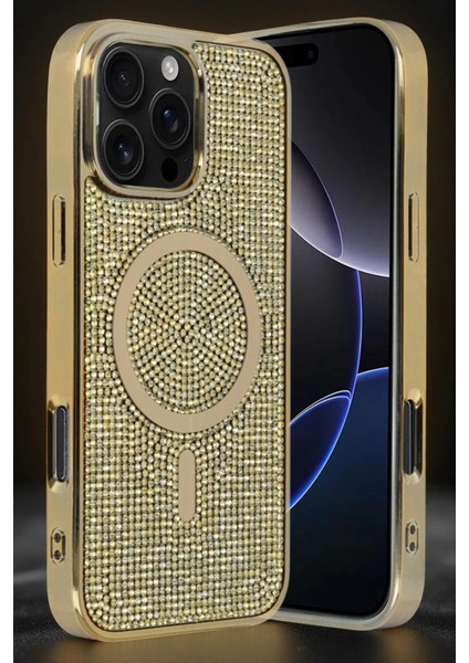 Joko Apple iPhone 16 Pro Max Helen Magsafe Kapak - Gold