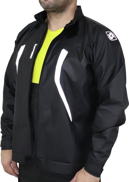 Motorcu Yağmurluk Tulumlu Takım Özel Tasarım Dikişsiz %100 Su Geçirmez Cepli Motosiklet Yağmurluk Anka Sıcak Frekans ile Birleştirme Sayesinde %100 Su Geçirmezs fiyatları