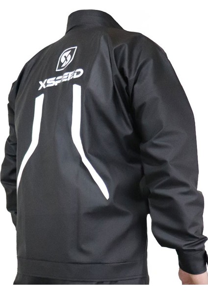 Motorcu Yağmurluk Tulumlu Takım Özel Tasarım Dikişsiz %100 Su Geçirmez Cepli Motosiklet Yağmurluk Anka Sıcak Frekans ile Birleştirme Sayesinde %100 Su Geçirmezs modelleri