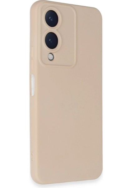 Newface Vivo Y17S Kılıf Nano Içi Kadife Silikon - Pudra fiyatları