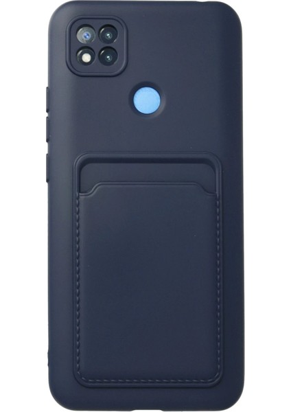 Newface Xiaomi Redmi 9c Kılıf Kelvin Kartvizitli Silikon - Lacivert
