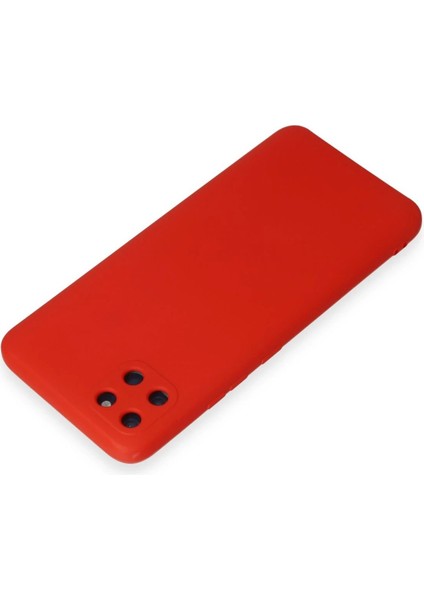 Newface Realme C11 Kılıf Nano Içi Kadife Silikon - Kırmızı modelleri