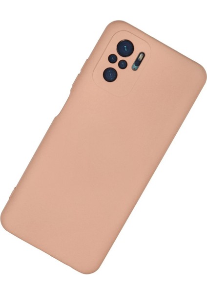 Newface Xiaomi Redmi Note 10 Kılıf Nano Içi Kadife Silikon - Pudra fiyatları