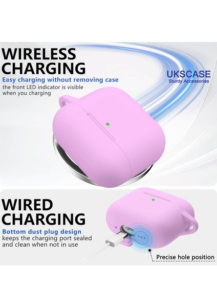 Airpods 4. Nesil Uyumlu Soft Silikon Kılıf (Düz Renkler) fiyatları