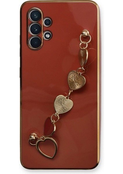 Newface Samsung Galaxy A32 Kılıf Esila Silikon - Kırmızı fiyatları