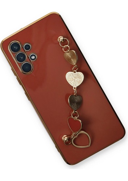 Newface Samsung Galaxy A32 Kılıf Esila Silikon - Kırmızı modelleri