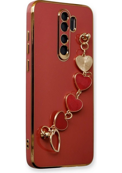 Newface Xiaomi Redmi Note 8 Pro Kılıf Esila Silikon - Kırmızı