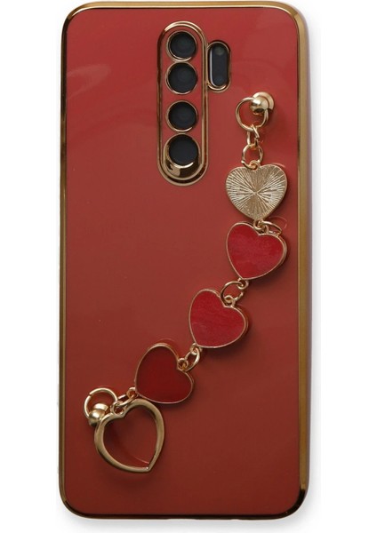 Newface Xiaomi Redmi Note 8 Pro Kılıf Esila Silikon - Kırmızı fiyatları