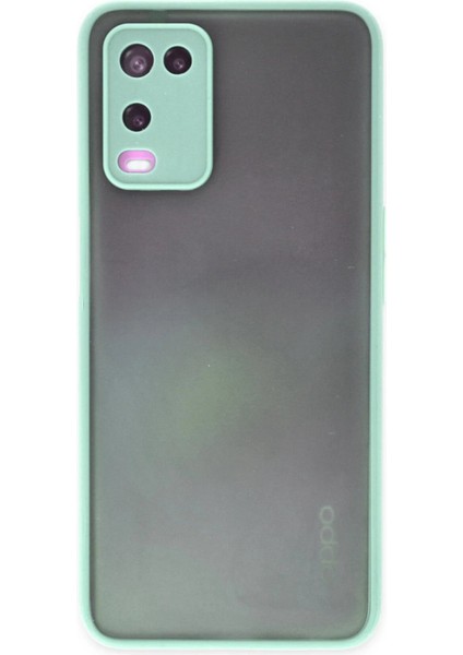 Newface Oppo A54 4g Kılıf Montreal Silikon Kapak - Turkuaz