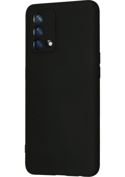 Newface Oppo A74 4g Kılıf Nano Içi Kadife Silikon - Siyah modelleri
