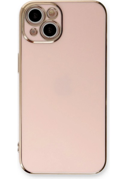 Newface iPhone 13 Kılıf Volet Silikon - Pembe
