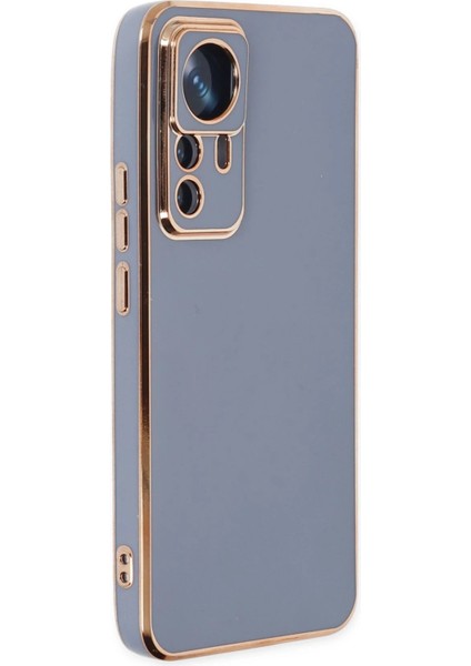 Newface Xiaomi Mi 12T Pro Kılıf Volet Silikon - Mavi